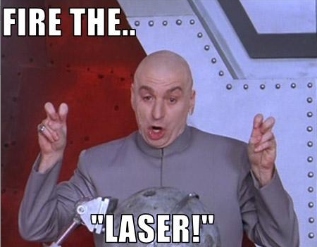 dr evil laser